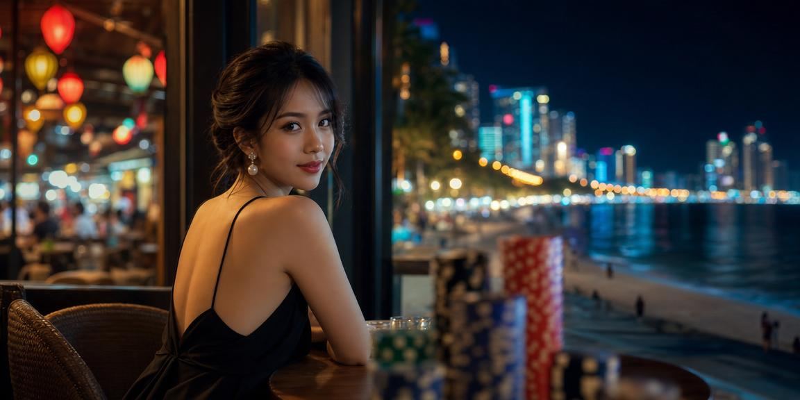 Người chơi casino Nha Trang thưởng thức cà phê Việt Nam trong không gian giải trí sang trọng
